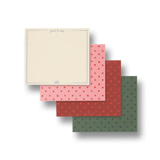 Mini Notecard Set - Merry Notes