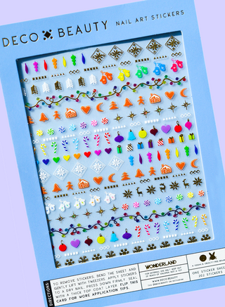 Deco Beauty - Nail Art Stickers - WONDERLAND (Holiday)