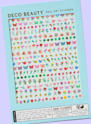 Deco Beauty - Nail Art Stickers - TEENY FLOWERS