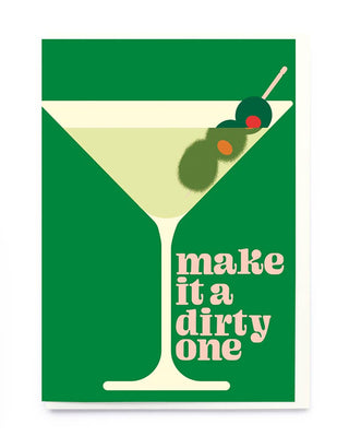 Dirty Martini Birthday Card