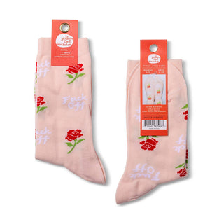 F*ck Off Rose Socks