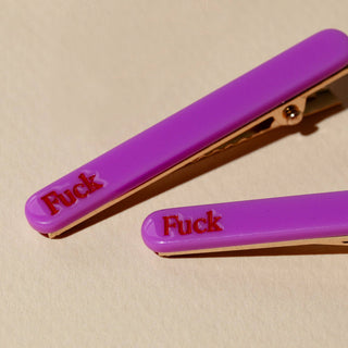 Fuck Hairclip Set