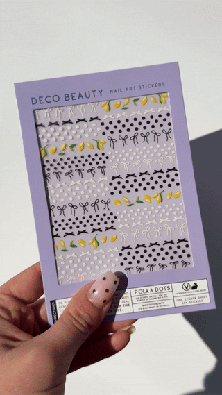 Deco Beauty - Nail Art Stickers - POLKA DOTS