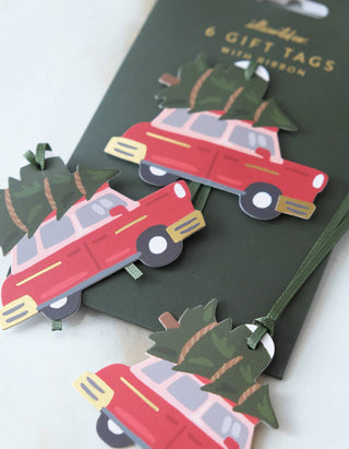 Die-Cut Gift Tags | Christmas Tree Toters