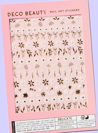 Deco Beauty - Nail Art Stickers - DELICATE