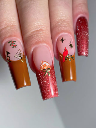 Deco Beauty - Nail Art Stickers - DECO THE HALLS (Holiday)