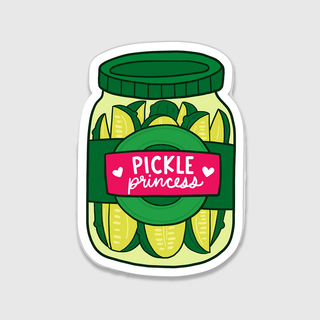 Pickle Princess Sticker
