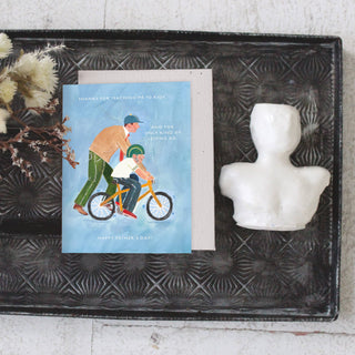 Dad's Help Father's Day Card