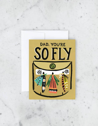 Fly Dad Greeting Card