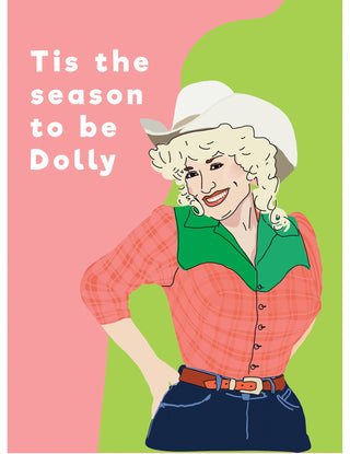 Tis the season to be Dolly Christmas Dolly Parton Gift Bag