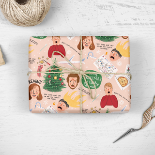 Home Alone Wrapping Paper Sheet