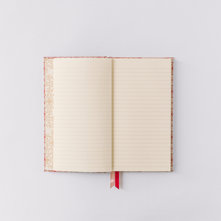 Pink Folk Pattern Pocket Journal