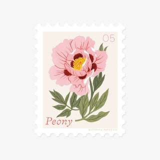 Peony Floral Sticker