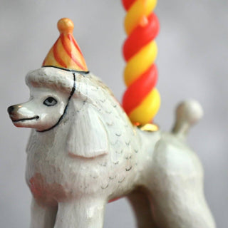 Poodle Cake Topper