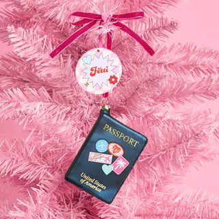 Passport Christmas Ornament