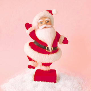 Retro Dancing Christmas Santa | Red