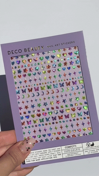 Deco Beauty - Nail Art Stickers - CONFETTI