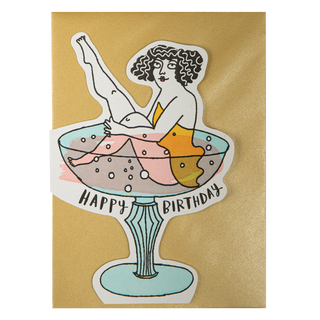 Birthday Cocktail Card