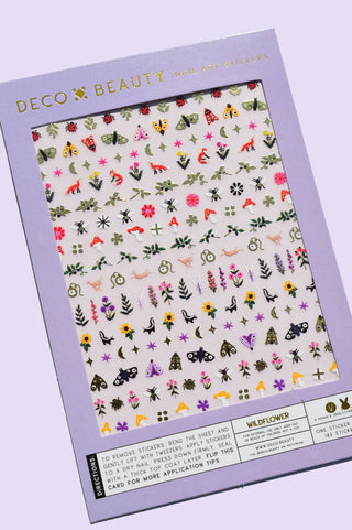 Deco Beauty - Nail Art Stickers - WILDFLOWER