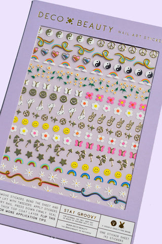 Deco Beauty - Nail Art Stickers - STAY GROOVY
