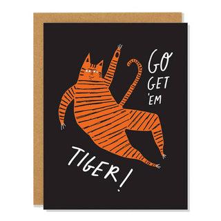 Tiger Encouragement Greeting Card