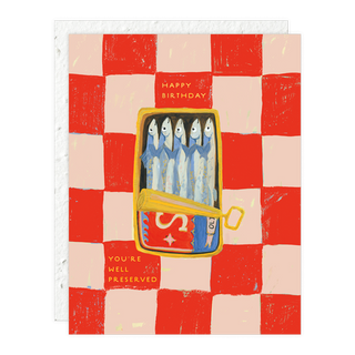 Sardines - Birthday Card