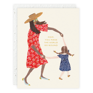 Mom and Daughter Card