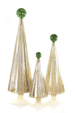 Pleated Tree - Golden/Green