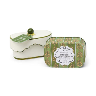 Green Smoked Pistachio Candle Tin