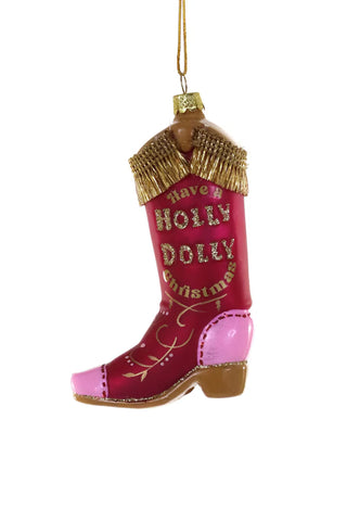 Dolly Boot Ornament