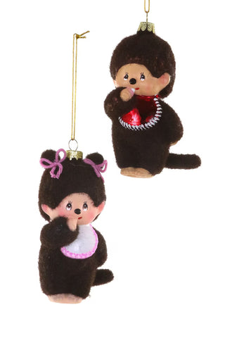 Vintage Monkey Doll Ornament