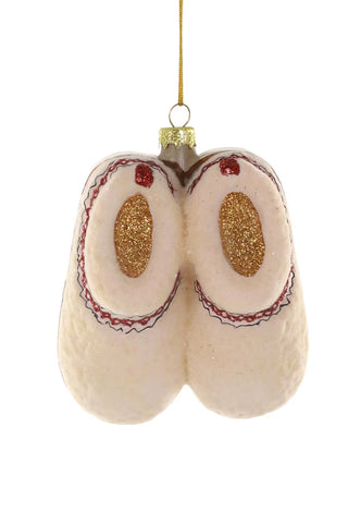 Cozy Fleece Slippers Ornament