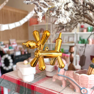 Balloon Weiner Dog Ornament