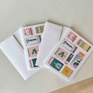Hamilton Cards with Envelopes (Set of 8)