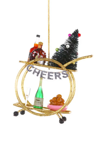 Holiday Bar Cart Ornament
