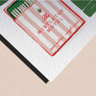 Personalized Holiday Matchbook Art