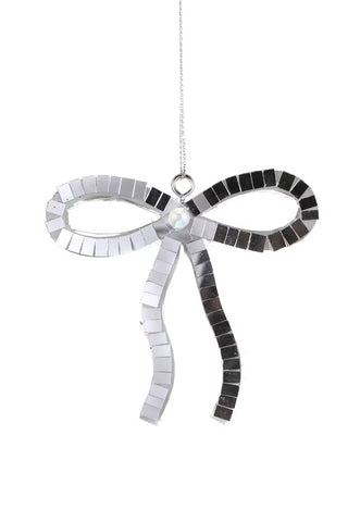 Disco Bow Ornament