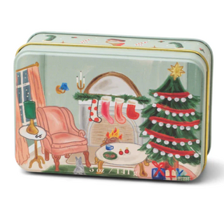 Holiday Candle Tin - Persimmon + Chestnut