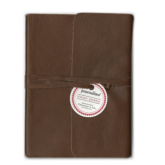 Small Brown Leather Journal