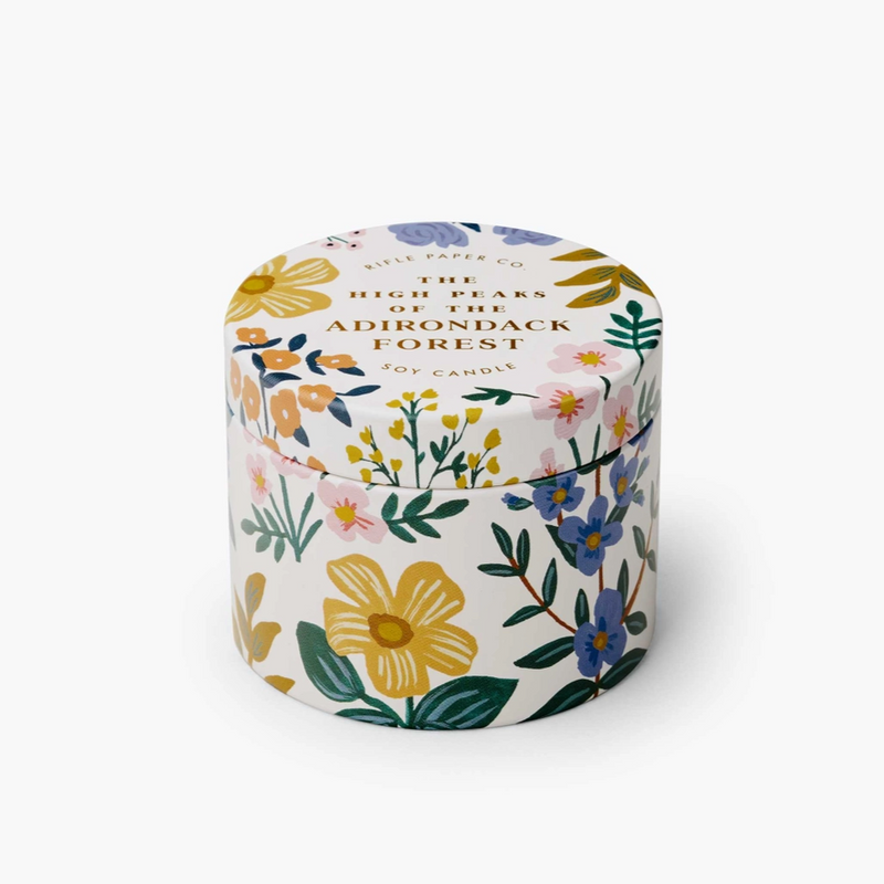 High Peaks of The Forest Tin Candle
