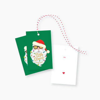 Big Claus Energy Gift Tags