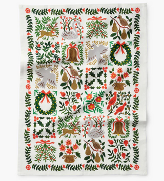 Christmastide Tea Towel