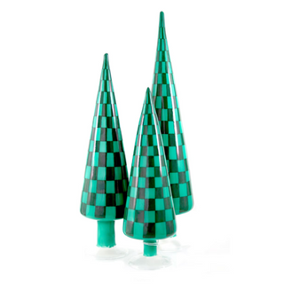 Green Checkered Trees