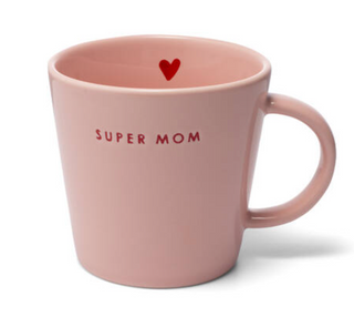 "Super Mom" Ceramic Tea Cup