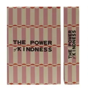 "The Power of Kindness" - Canvas Book Storage Box