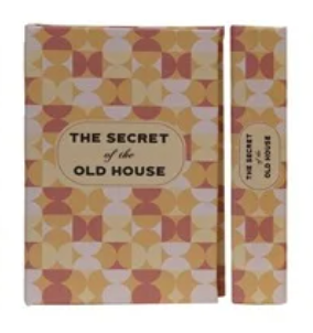 "The Secret of the Old House" - Canvas Book Storage Box