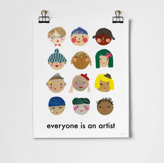 Everyone Is An Artist Fine Art Print