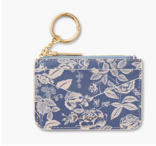 English Rose Key Ring Card Case