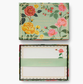 Rose Social Stationary Set
