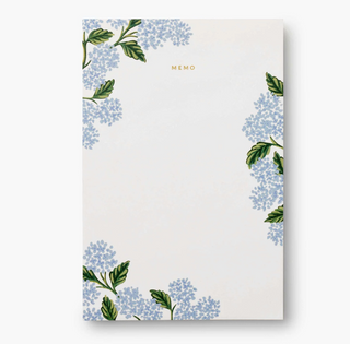 Large Hydrangea Memo Notepad